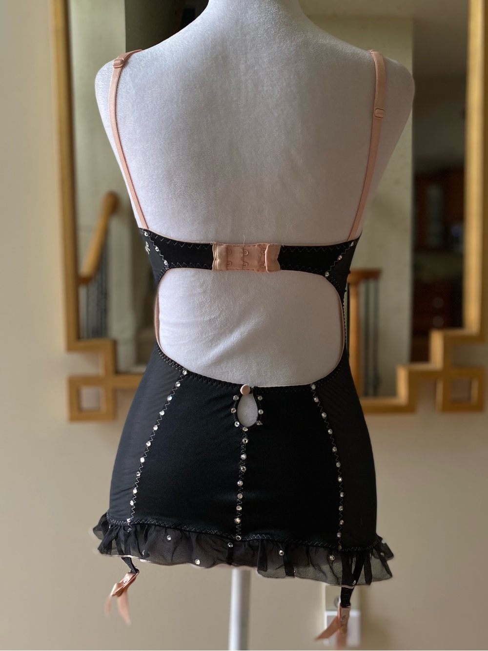Victoria's Secret Vintage Y2K  "Sexy Little Things" garter slip Bustier 34B - Picture 3 of 15